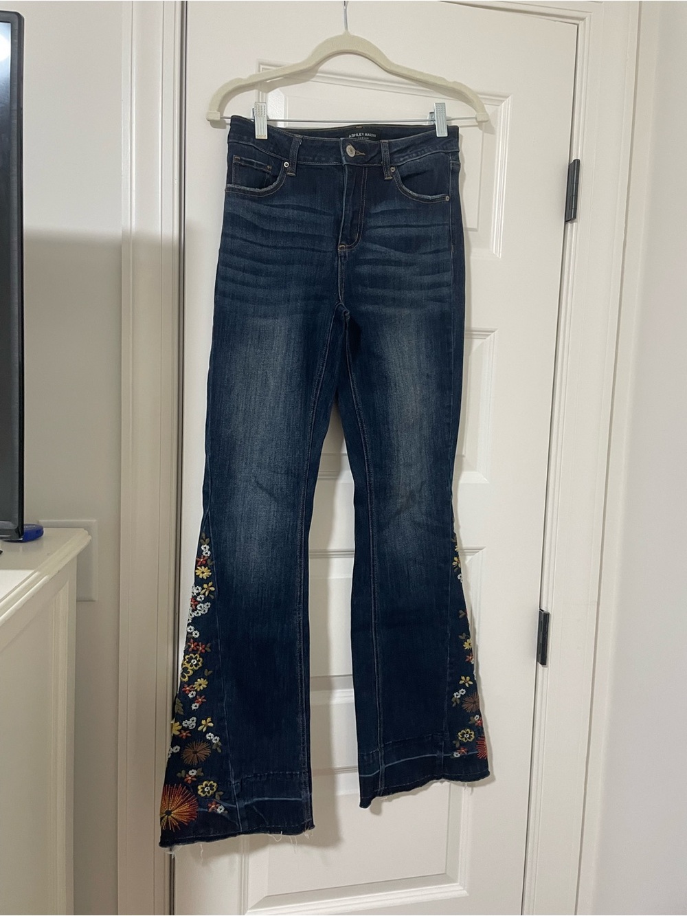 Embroidered Jeans